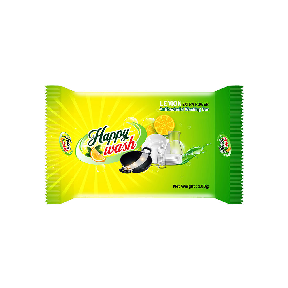 Happy Wash Washing Bar-100gm