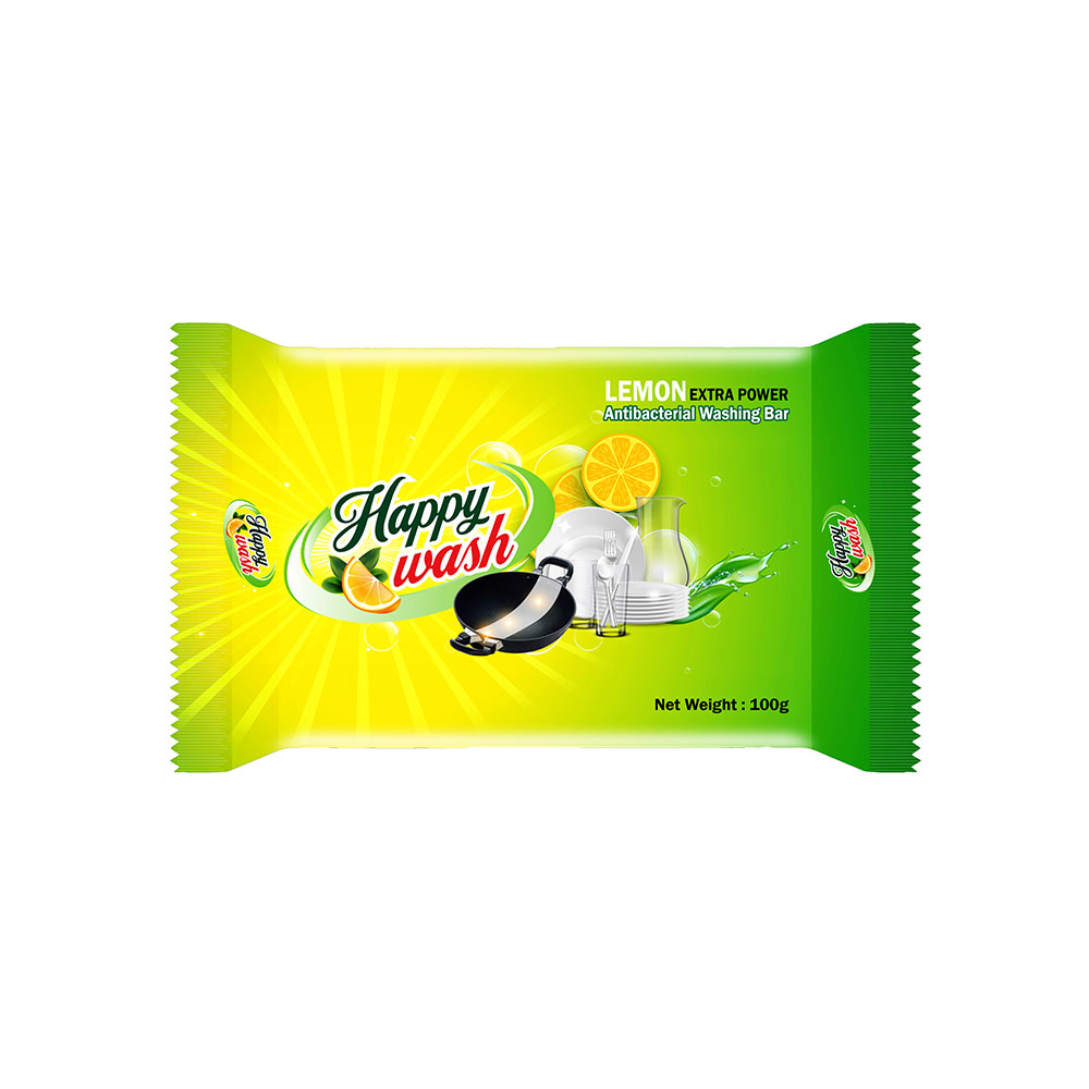 Happy Wash Washing Bar-100gm